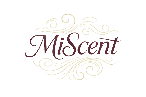 logo for a fragrance named MiScent